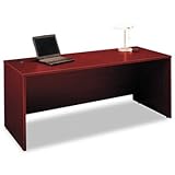 Bush WC36736 - Series C Rectangular Desk, 72w x 29-3/8d x 29-7/8h, Mahogany ....