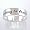 Everything is Possible Word Ring in Sterling Silver in size 6, #8679