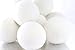 Wool Dryer Balls (6 Pack) 100% Organic Wool - Fabric Softener Alternative - Static Free - Save Money - Baby Safe - UnScented All Natural - HypoAllergenic For Allergies and Sensitive Skin
