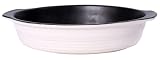 Review Heritage Mint NB08 / Pinnacle Ceramic Non-Stick 2.5 Quart Oval Baker, White