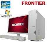 FRONTIER �X�����^���[ Windows7 Core i7-2600 8GB ������ 1.5TB HDD 23�^�t�� �t�����e�B�A �� FRGSXIHDA7/23D