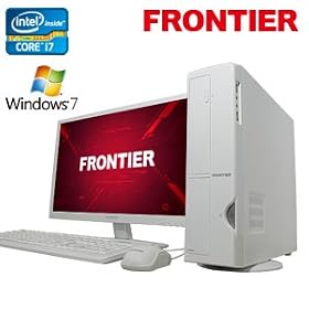 FRONTIER �X�����^���[ Windows7 Core i7-2600 8GB ������ 1.5TB HDD 23�^�t�� �t�����e�B�A �� FRGSXIHDA7/23D