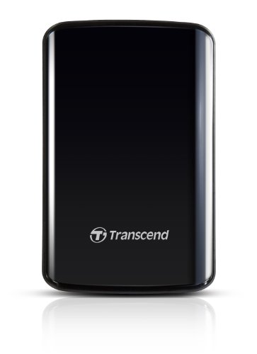 Transcend USB2.0 2.5インチ ポータブルHDD 耐衝撃 D2シリーズ 1TB ブラック 3年保証 TS1TSJ25D2