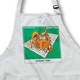 Centipede Twister - BLACK Full Length Apron With Pockets 22w X 30l