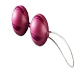 Funfactory Smartballs Metalic Kegel Exerciser, Magenta/Rose