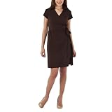 Merona® Petites Wrap Dress - Brown 