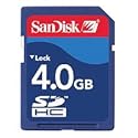 Sandisk SDSDB-4096-A11 4 GB Secure Digital High Capacity Flash Card