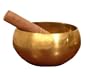 Machined 4.25" F Tibetan Singing Bowl - Heart Chakra