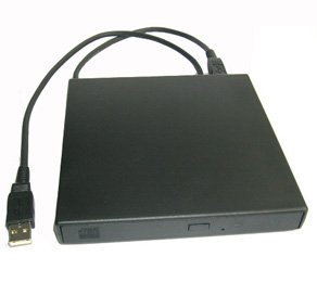 Super Slim External USB Portable 24x CD-ROM Drive UK