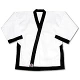 ProForce 8oz Medium Weight Tang Soo Do Jacket - Black - Size 6