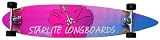 Starlite LONGBOARDS Pink Flower COMPLETE 9 x 43 pintail