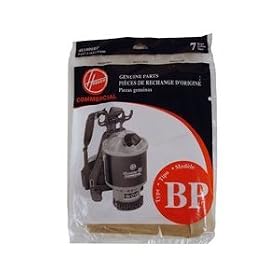 Disposable Paper Liner for Commercial Backpack Vacuum Cleaner, 7/Pack (HVR401000BP) Category: Vacuum Bags, Belts and Accessories