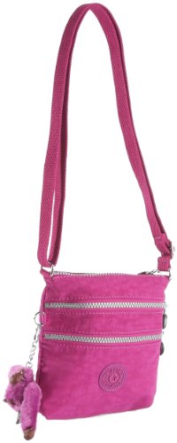 Kipling Women's Alvar XS Small Shoulder Bag (Across Body) Deep Fushia