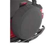 Rampage Products Spare Tire CoversBlackLarge - Fits 30 to 32 Tires