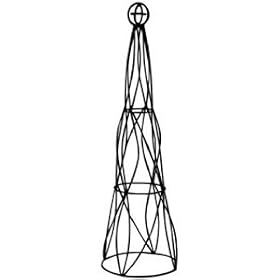Midwest Air Tech #865235A 30x9 Black Steel Topiary by MIDWEST AIR TECH/IMPORT