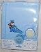 Cutie Pie Prince Fleece Baby Blanket   w/ toy rattle
