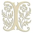 Monogram Embroidered Guest Towel - I - 1 Hand Towel