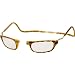CliC Adjustable Front Connect Ready Sunglass Reader,  2.00 Strength, Light Tortoise