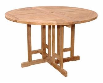 Butterfly 47 Octagonal Folding Table by Anderson Teak product image