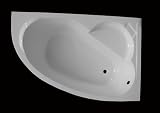 Europa XMJ-4 Right Offset Corner Bath+Feet+Panel