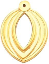EARRING JACKET 14K White Gold Earrings Jacket