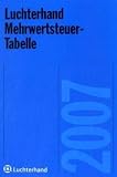 Produkt-Bild: Luchterhand Mehrwertsteuer-Tabelle 2007