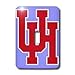University - University of Houston - Light Switch Covers - single toggle switch