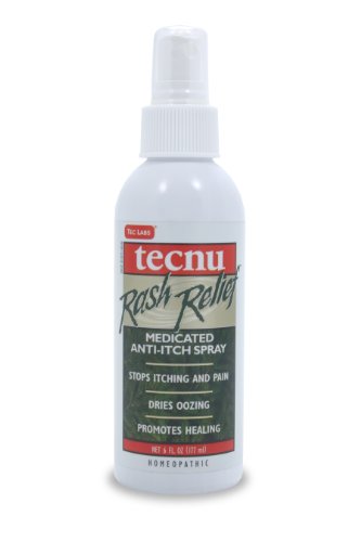 Grabber Outdoors Tecnu Rash Relief Medicated Anti-itch Spray Bottle, 6-Ounce