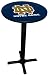 Notre Dame Fighting Irish Pub Table with Black Commercial Base