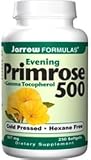 Primrose 500 + Gamma Tocopherol 507 mg 250 Softgels ( Cold Pressed Hexane Free ) Jarrow Formulas