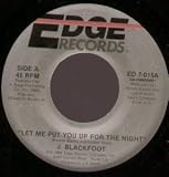 LET ME PUT YOU UP FOR THE NIGHT 7 INCH (7" VINYL 45) US EDGE 1988