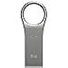 Silicon Power 8GB Firma ZN F80 USB 2.0 Flash Drive, Gray Aluminium (SP008GBUF2F80V1S)