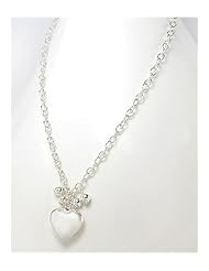Heart Necklace In 92.5 Sterling Silver