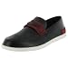 LACOSTE Calvet AP Leather Loafers Casual Mens Shoes Black Size 9.5