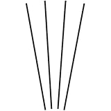 7.5" Black Sip Swizzle Straw Count 1000