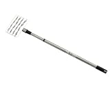 Wenko 4031024100 Teleskop Bad- und Fliesenwischer Profi - Microfaser-Bezug, Stahl, ausziehbar von 67-105 cm