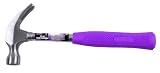KR Tools 48000 Xtreme 12-Ounce Claw Hammer with Purple Rubber Grip