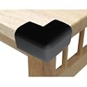 Kidkusion Toddler Corner Kushions Black - 4 Pack