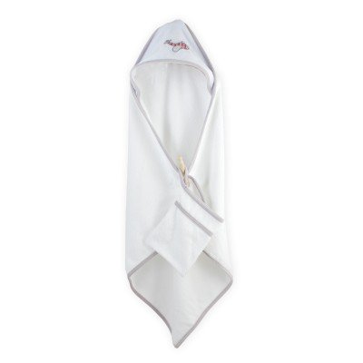 Imagen principal de Conjunto de 2 piezas albornoz 'Avíon' Tallas albornoz TU - A partir del naciemiento - Kinousses