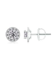1.5 ct Solitaire Diamond Stud Earrings in Platinum