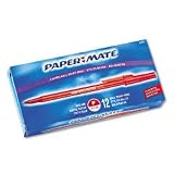 Stick Pens, Fine Point, Red Ink, Dozen (PAP33711)