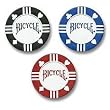 Bicycle Clay Poker Chip Set: 50 Count