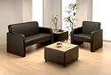 Sonix Reception Sofa W1160xD800xH790mm Leather Ref PS4075