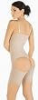 Slim Powernet Latex Braless Above The Knee Body-Shaper Style 1029