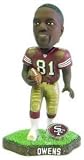 San Francisco 49ers Terrell Owens Game Worn Forever Collectible Bobble Head