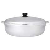 Review Imusa USA GAU-80508 / Imusa Cast Aluminum Caldero 44 centimeter, 17.9 Quart, NSF Certified