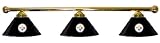 Pittsburgh Steelers Pool Table Light - Brass Bar