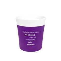 Kahla 325010-91509 Touch! Update Poetry Becher lila Ich Habe 0,30 l
