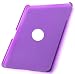 Transparent Crystal Clear Hard Back Case Cover Shell for Apple iPad tablet Wi-Fi / Wi-Fi + 3G Model ( Purple )