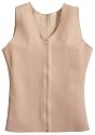 Squeem Magical Lingerie Shapewear, Firm Compression, Cotton & Rubber, Vest, Mens, Nude, Medium